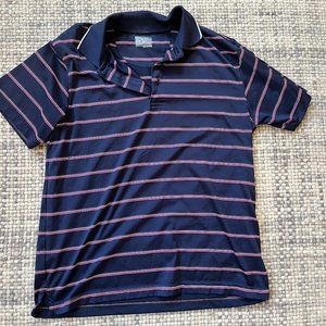 Golden Bear size M blue & pink golf polo